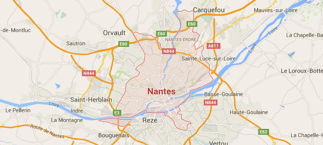 carte nantes