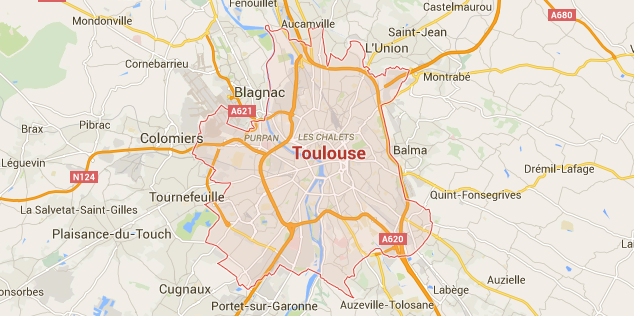 carte toulouse